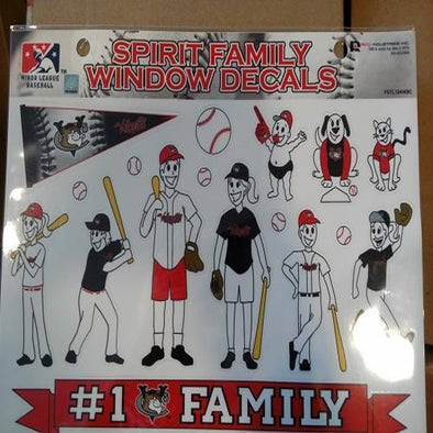 Tri-City ValleyCats ValleyCats Family Car Decal