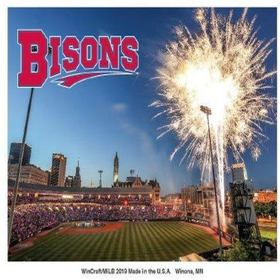 Buffalo Bisons Fireworks Magnet 2x3"