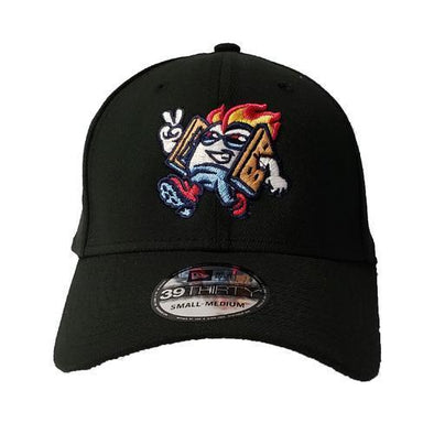 Rocky Mountain Vibes 3930 Flex Fit Black Game Logo Cap