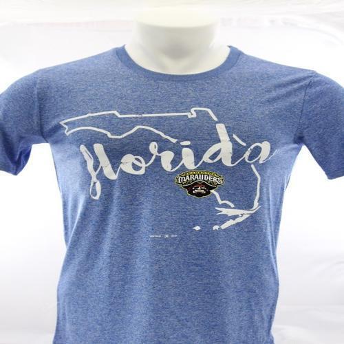 Bradenton Marauders Florida Performance Tee - Blue