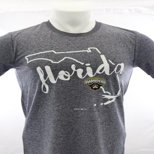 Bradenton Marauders Florida Performance Tee - Gray