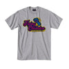 Flying Chanclas De San Antonio Gray Adult Cotton T