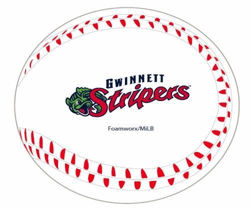 Gwinnett Stripers Foam Ball