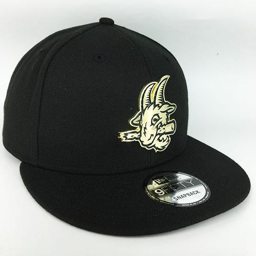 Hartford Yard Goats New Era Fractured Metal Snap Back