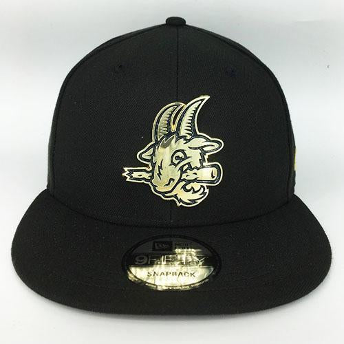 Hartford Yard Goats New Era Fractured Metal Snap Back