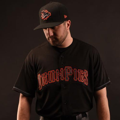 Lehigh Valley IronPigs Cool Base On-Field Friday Black Jersey