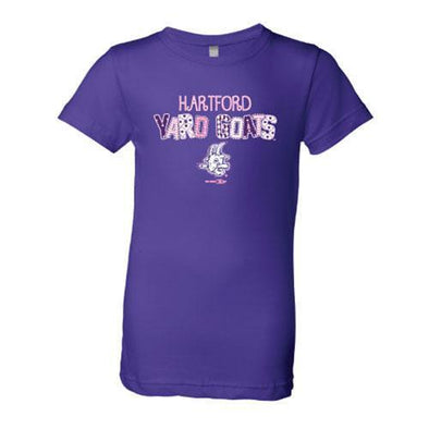 Hartford Yard Goats Bimm Ridder Girls From Tee in Purple