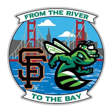 Augusta GreenJackets "River to Bay" Lapel Pin