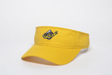 Mighty Mussels Visor Hat, Gold