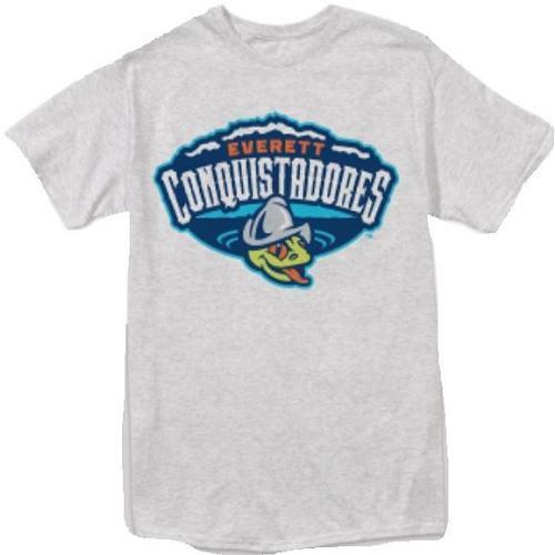 Everett AquaSox Conquistadores Logo Tee