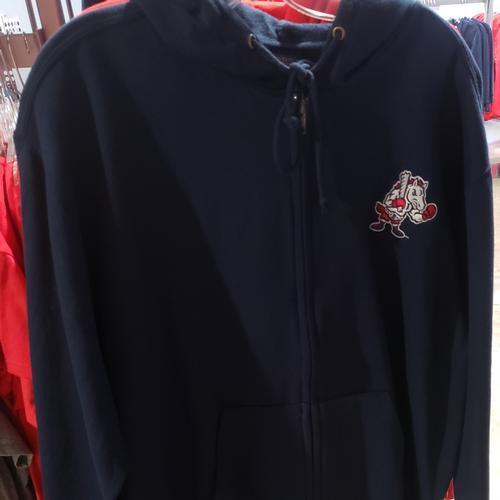 Full Zip Navy Boxer