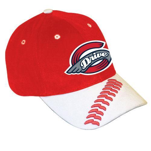 Greenville Drive Bimm Ridder Youth Red Stitching Detail Hat