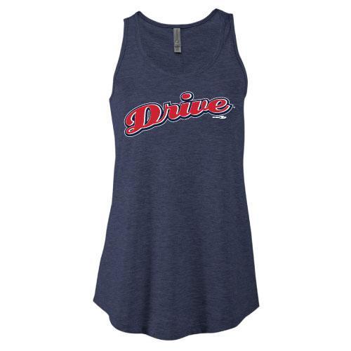 Greenville Drive Bimm Ridder Navy Flowy Tank w/Drive Script