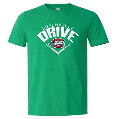 Greenville Drive Bimm Ridder Green Home Plate Tee