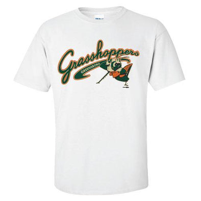 Greensboro Grasshoppers Bimm Ridder Corporate Tee Adult - White