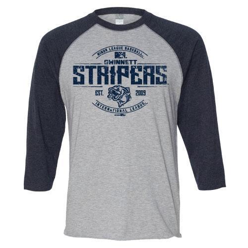 STRIPERS SHOT RAGLAN 3/4 SLEEVE