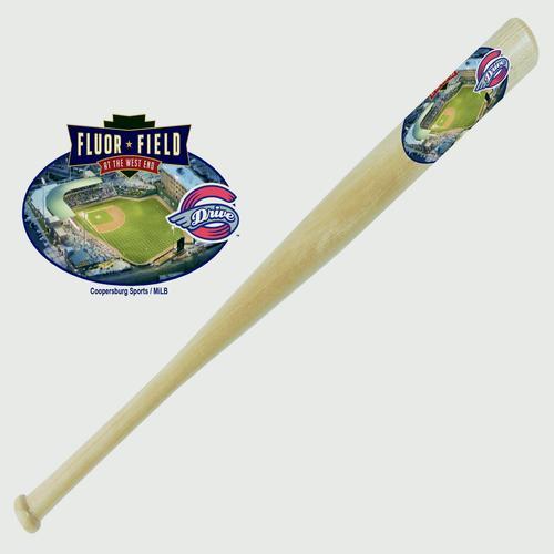 Greenville Drive Coopersburg Fluor Field Stadium Mini Bat