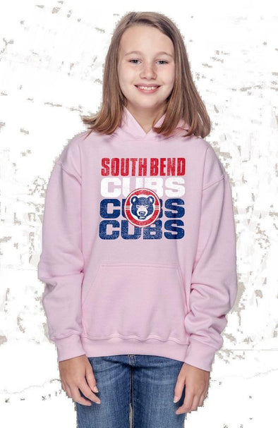 South Bend Cubs Youth Fleece Hoodie