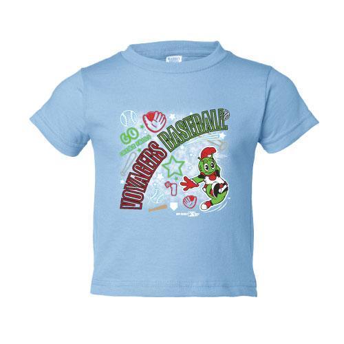 Great Falls Voyagers Infant Light Blue T-Shirt