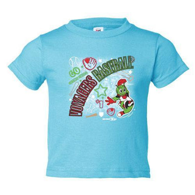 Great Falls Voyagers Toddler Aqua T-Shirt