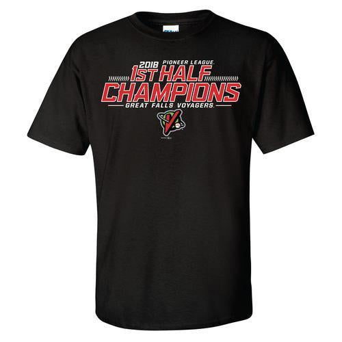 First Half Champions Black T-shirt