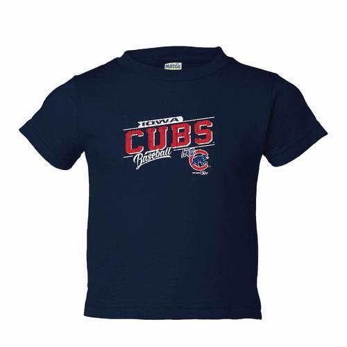 Iowa Cubs Juvenile T-shirt, Navy