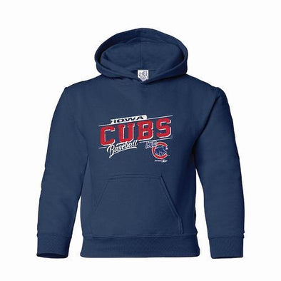 Iowa Cubs Toddler Gnarled Hoodie, Navy