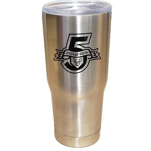 El Paso Chihuahuas DRINK- SILVER SEASON 5 INSULATED TUMBLER