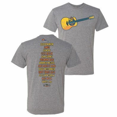 Greenville Drive CMF Gray Band Line Up Tee