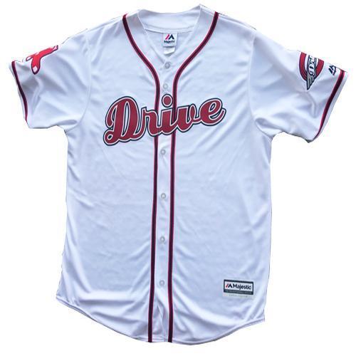 Greenville Drive Majestic Home Jersey