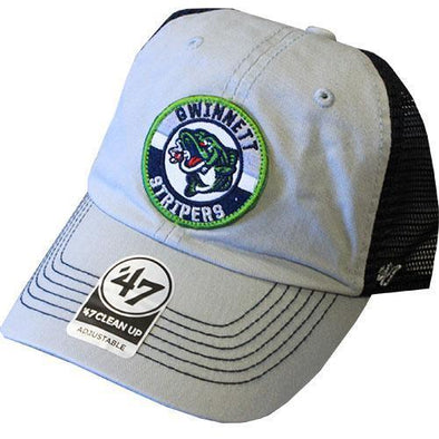 Porter Trucker Cap with Circular Stripers Logo