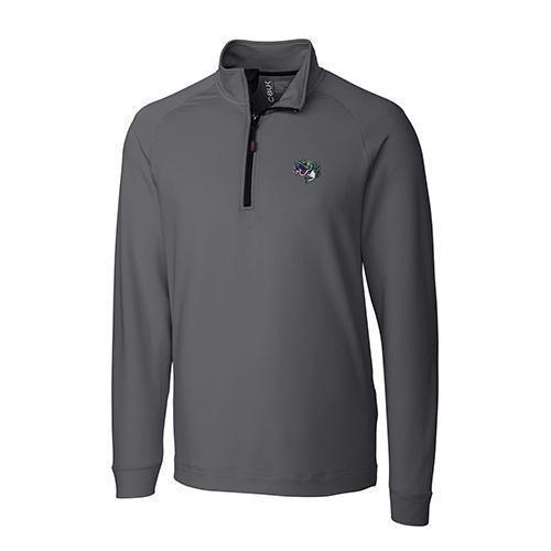 Gwinnett Stripers Cutter & Buck Jackson Home Logo 1/2 Zip  Pullover