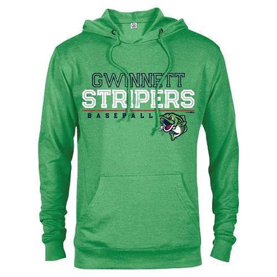 Gwinnett Stripers Bimm Ridder Opposition French Terry Hoodie- Green