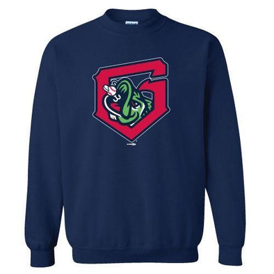 Gwinnett Stripers Bimm Ridder Navy Crew Sweatshirt
