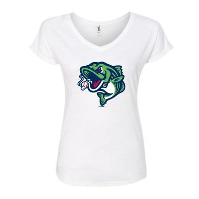 WOMENS BIMM RIDDER STRIPERS TRIBLEND V-NECK TEE