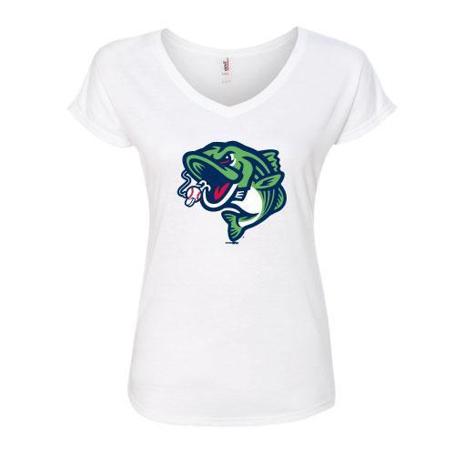WOMENS BIMM RIDDER STRIPERS TRIBLEND V-NECK TEE