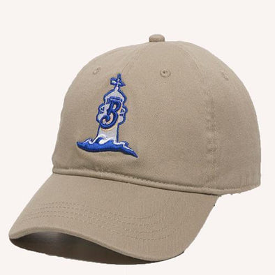 Biloxi Shuckers Hat-GWT 111 Khaki with Alt #2 Logo