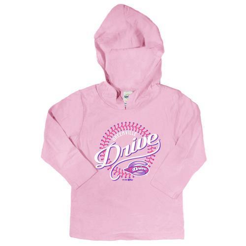 Greenville Drive Bimm Ridder Toddler Pink Hoodie