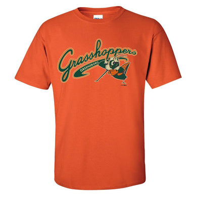 Greensboro Grasshoppers Bimm Ridder Corporate Tee Adult - Orange