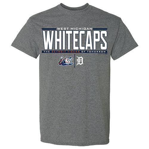 West Michigan Whitecaps Affiliate Gift Grey Tee
