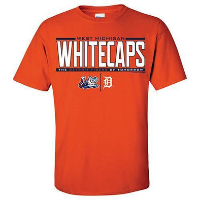 West Michigan Whitecaps Affiliate Gift Orange Tee