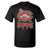 Carolina Mudcats Youth Black C Logo