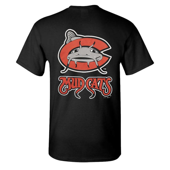Carolina Mudcats Youth Black C Logo