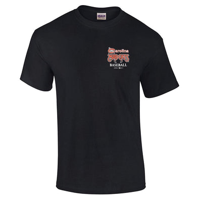 Carolina Mudcats Youth Black C Logo
