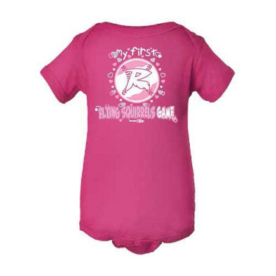 Richmond Flying Squirrels Girls 1st Game Onesie