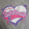 Tri-City Dust Devils Girls Heart 3/4 Sleeve