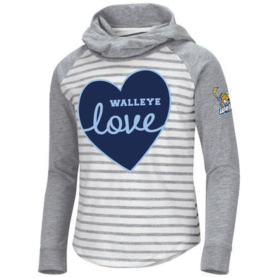 Toledo Walleye Robin Youth Girls Long Sleeve T
