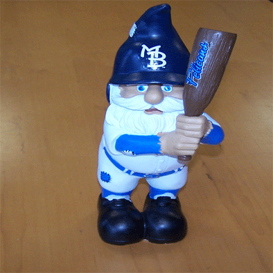 Myrtle Beach Pelicans JARDEN GARDEN GNOME