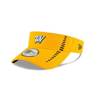 West Virginia Black Bears Gold Adjustable Visor