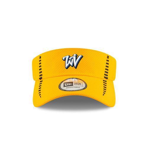 West Virginia Black Bears Gold Adjustable Visor
